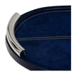 Regina Andrew Hayes Oval Leather Tray