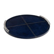 Regina Andrew Hayes Round Leather Tray