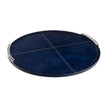 Regina Andrew Hayes Round Leather Tray