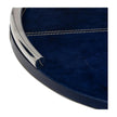 Regina Andrew Hayes Round Leather Tray