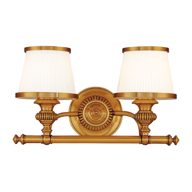 Hudson Valley Lighting Milton 2 Light 15.5 inch Bath and Vanity Wall Light