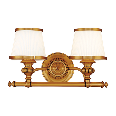 Hudson Valley Lighting Milton 2 Light 15.5 inch Bath and Vanity Wall Light