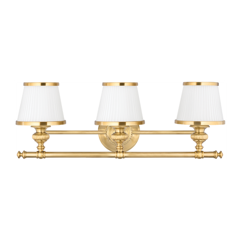 Hudson Valley Lighting Milton 3 Light 24.75 inch Bath and Vanity Wall Light