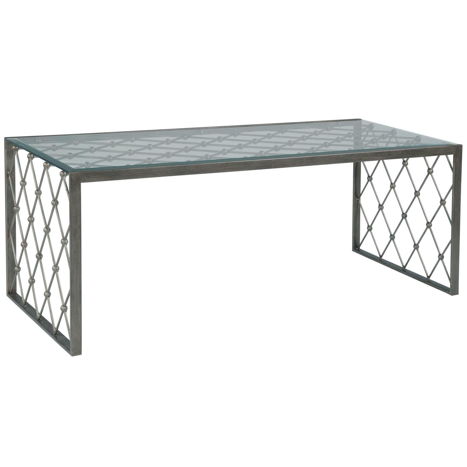 Artistica Home Metal Designs Royere Rectangular Cocktail Table