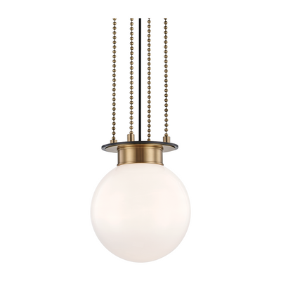 Hudson Valley Lighting Gunther 1 Light 11 inch Aged Old Bronze Pendant Ceiling Light