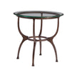 Artistica Home Metal Designs Patois Round End Table