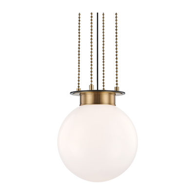 Hudson Valley Lighting Gunther 1 Light 14 inch Aged Old Bronze Pendant Ceiling Light
