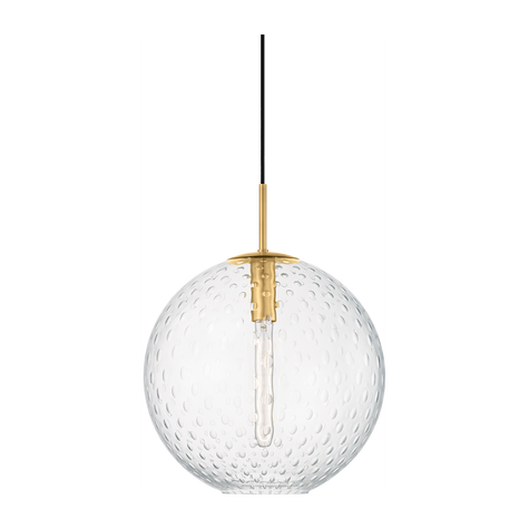 Hudson Valley Lighting Rousseau 1 Light 14.25 inch Pendant Ceiling Light Clearance