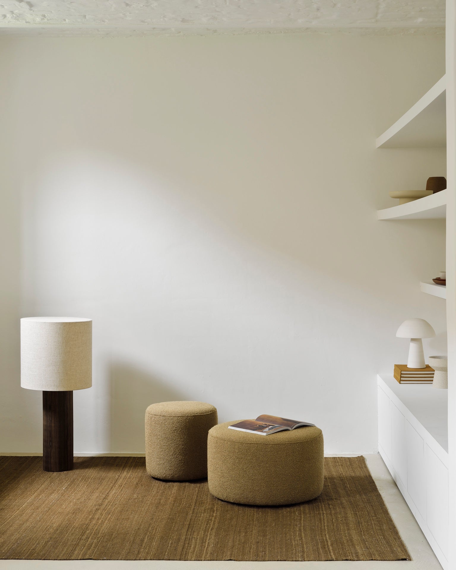 Ethnicraft Barrow Pouf