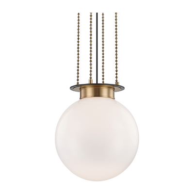 Hudson Valley Lighting Gunther 1 Light 17 inch Aged Old Bronze Pendant Ceiling Light