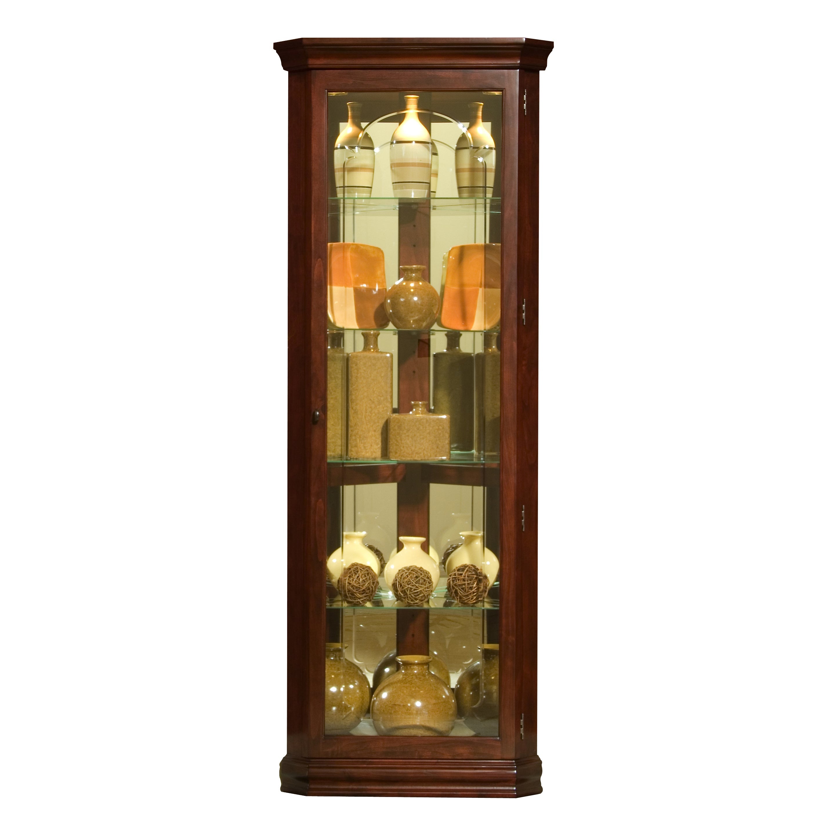 Pulaski Furniture PFC Curios Mirrored Curio Cabinet