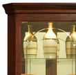 Pulaski Furniture PFC Curios Mirrored Curio Cabinet