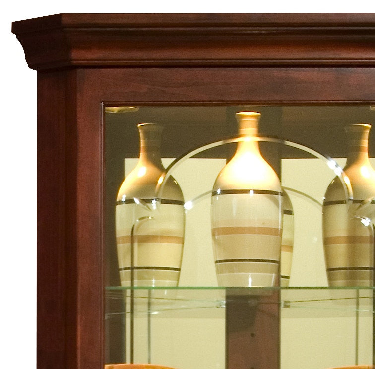 Pulaski Furniture PFC Curios Mirrored Curio Cabinet