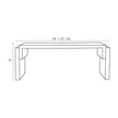 Arteriors Luke Coffee Table