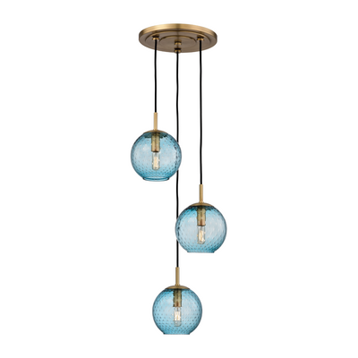 Hudson Valley Lighting Rousseau 3 Light 13.5 inch Chandelier Ceiling Light Clearance