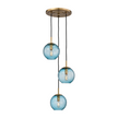 Hudson Valley Lighting Rousseau 3 Light 13.5 inch Chandelier Ceiling Light Clearance