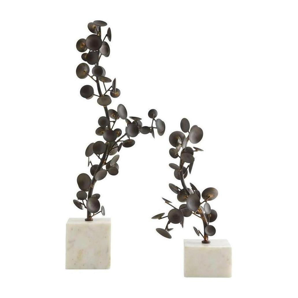 Arteriors Labrynth Sculptures, Set of 2