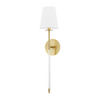 Hudson Valley Lighting Niagara 1 Light 6 inches Aged Brass Wall Sconce Wall Light