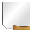 Arteriors Kris Rectangular Antique Brass Mirror