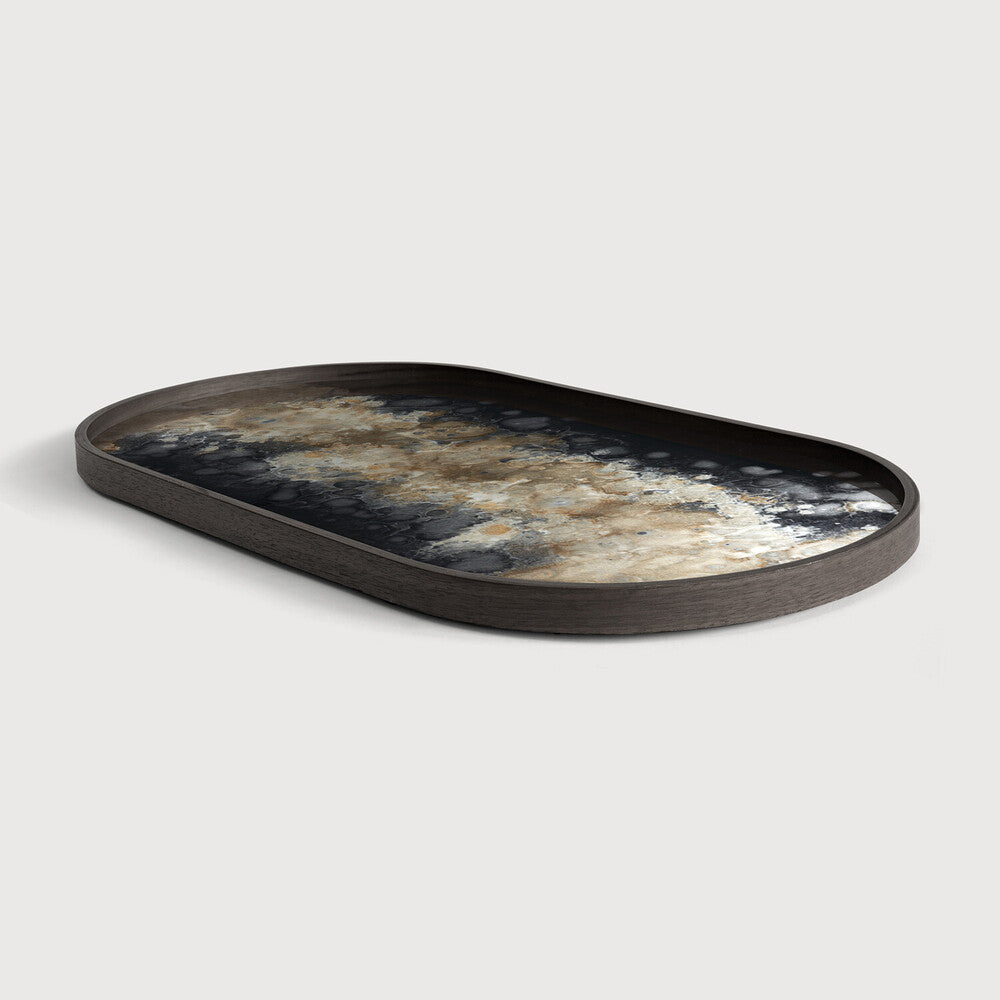 Ethnicraft Organic Glass Tray II