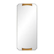 Arteriors Kris Rectangular Antique Brass Mirror