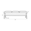 Arteriors Luchesse Bench