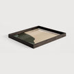 Ethnicraft Wabi Sabi Square Glass Tray 582