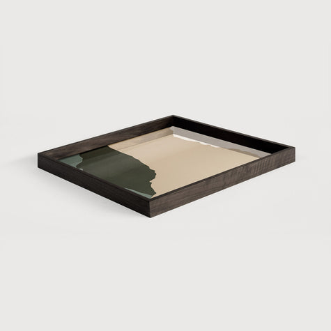 Ethnicraft Wabi Sabi Square Glass Tray 582