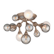 Corbett Element 10 Light Semi Flush Ceiling Light Clearance