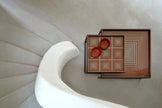 Ethnicraft Tray Square Coffee Table Set