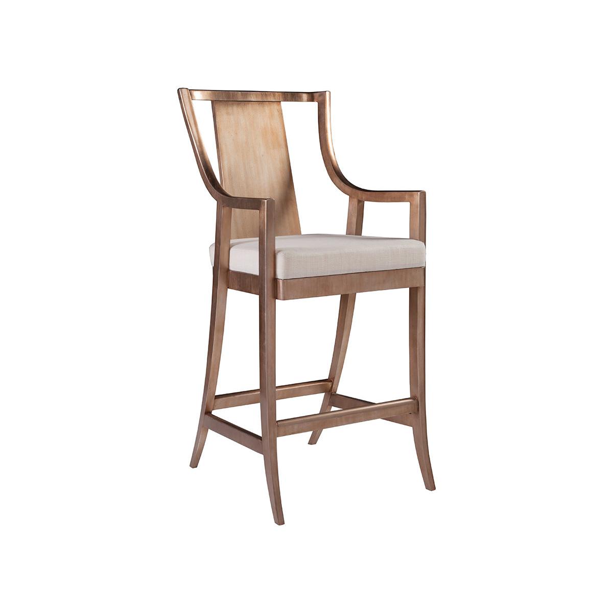 Artistica Home Signature Designs Sirocco Slat Back Barstool