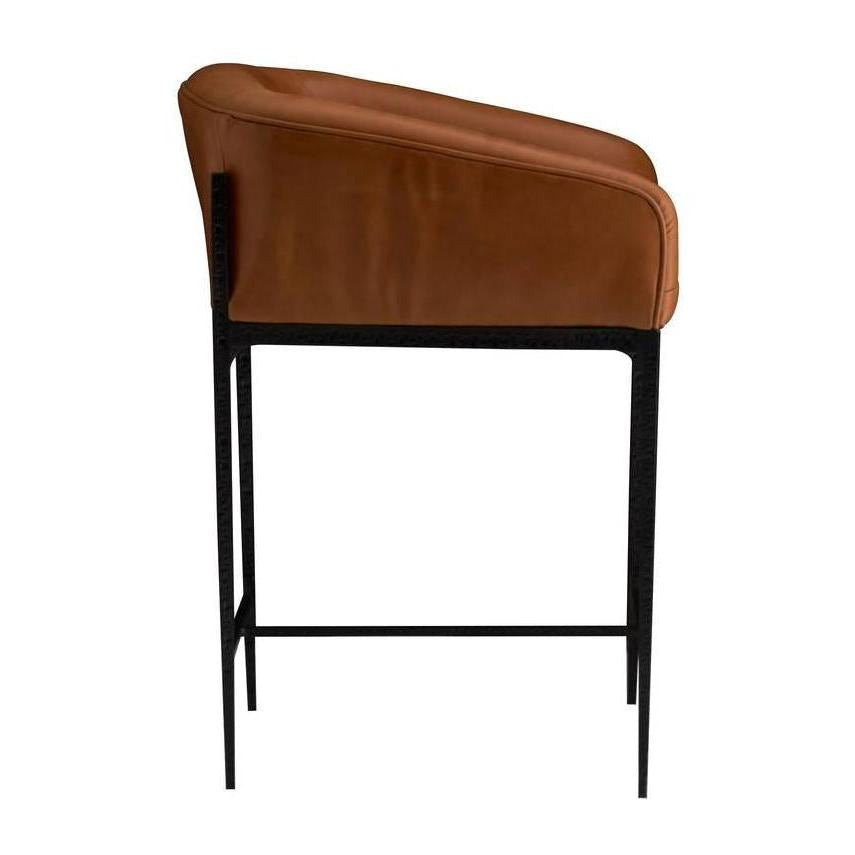 Arteriors Osbourne Brown Counter Stool