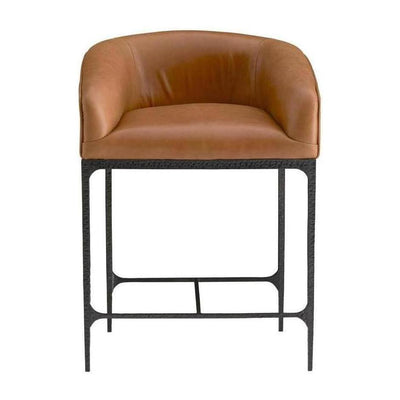 Arteriors Osbourne Brown Counter Stool