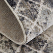 Feizy Kano 3873F Transitional Diamond Rug in Ivory/Gray/Taupe
