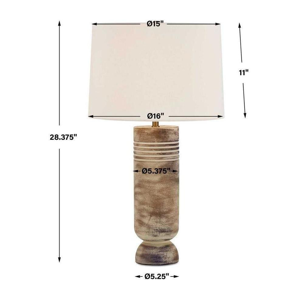 Uttermost Vale Beige Hues Table Lamp