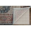 Feizy Marquette 39GRF Transitional Medallion in Gray/Red/Blue