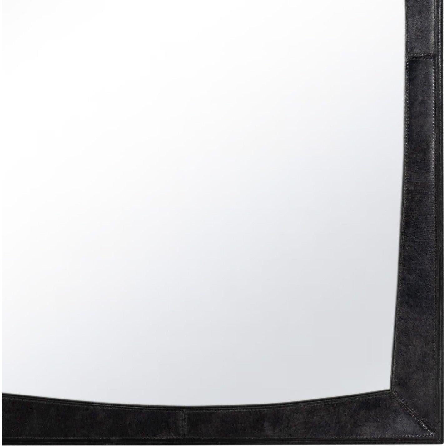 Regina Andrew Estaban Leather Mirror