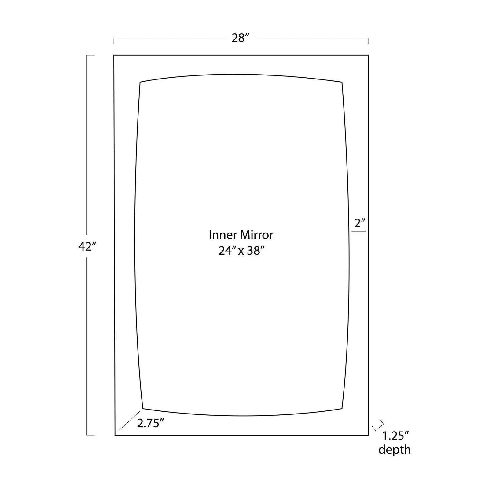 Regina Andrew Estaban Leather Mirror