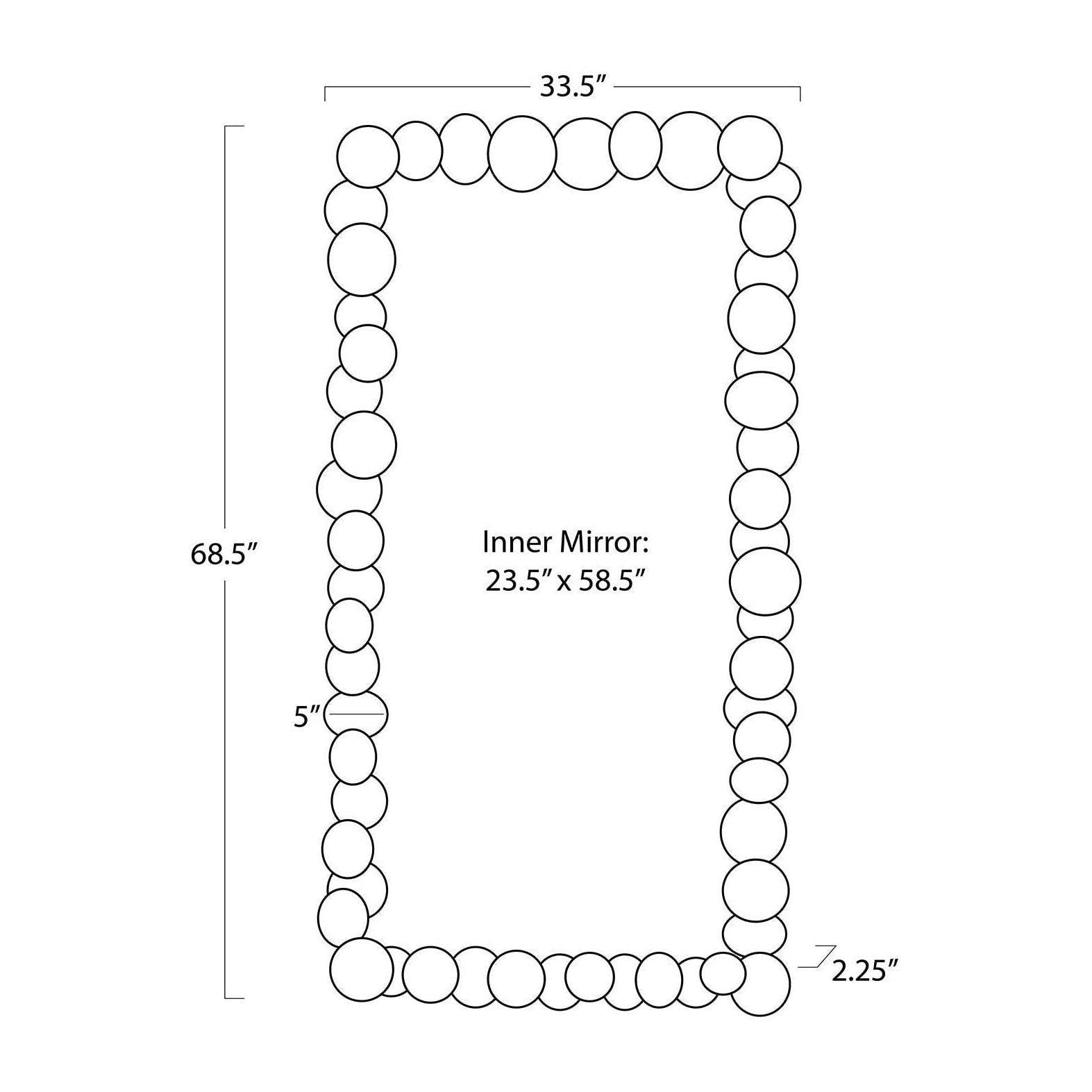 Regina Andrew Ember Rectangle Mirror