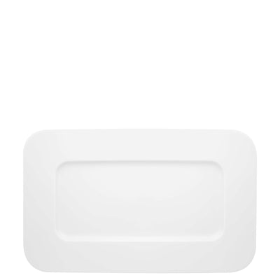 Vista Alegre Silk Road White Rectangular Plate