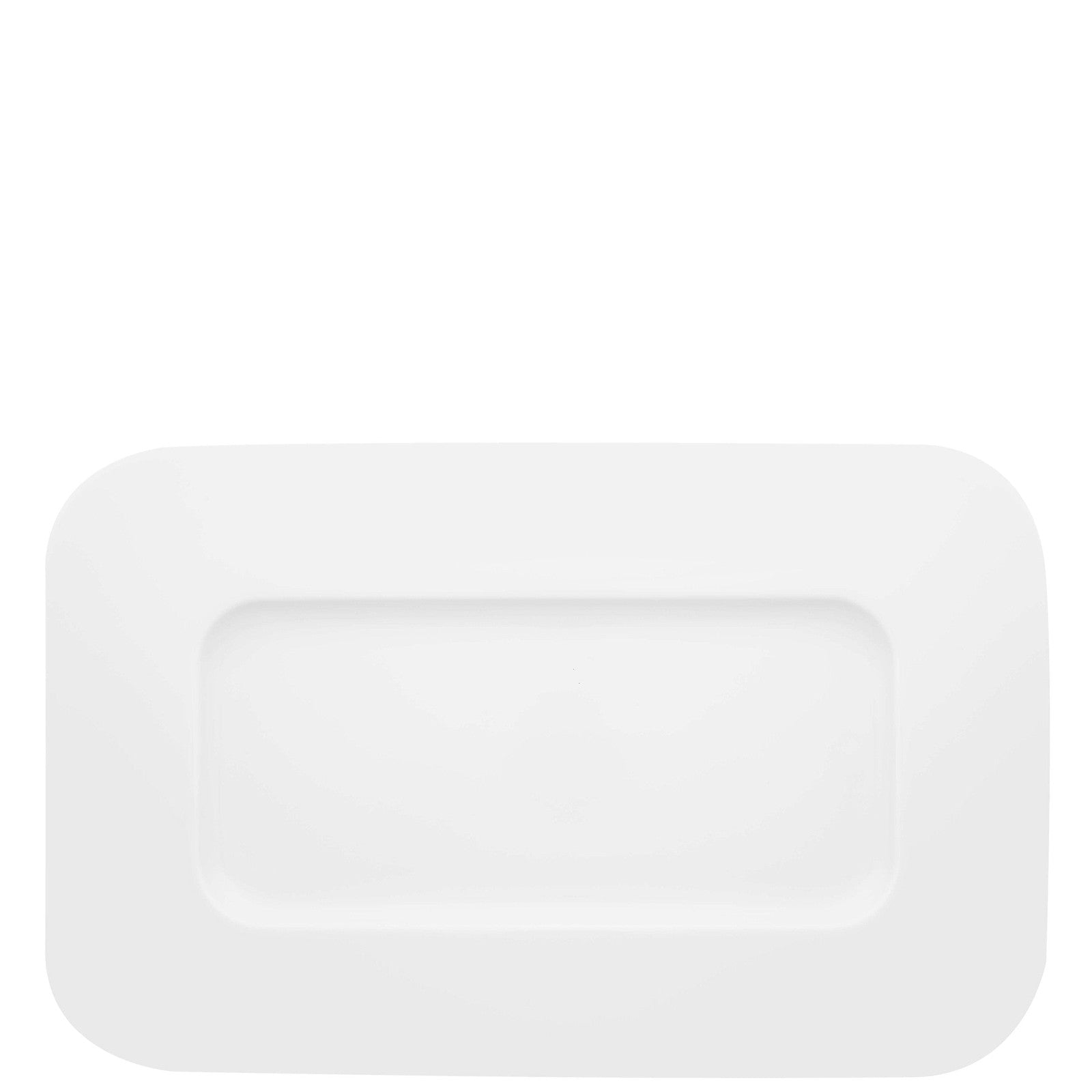 Vista Alegre Silk Road White Rectangular Plate