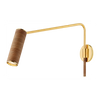 Hudson Valley Lighting Narragansett 1 Light 4.75 inch Aged Brass Wall Sconce Wall Light