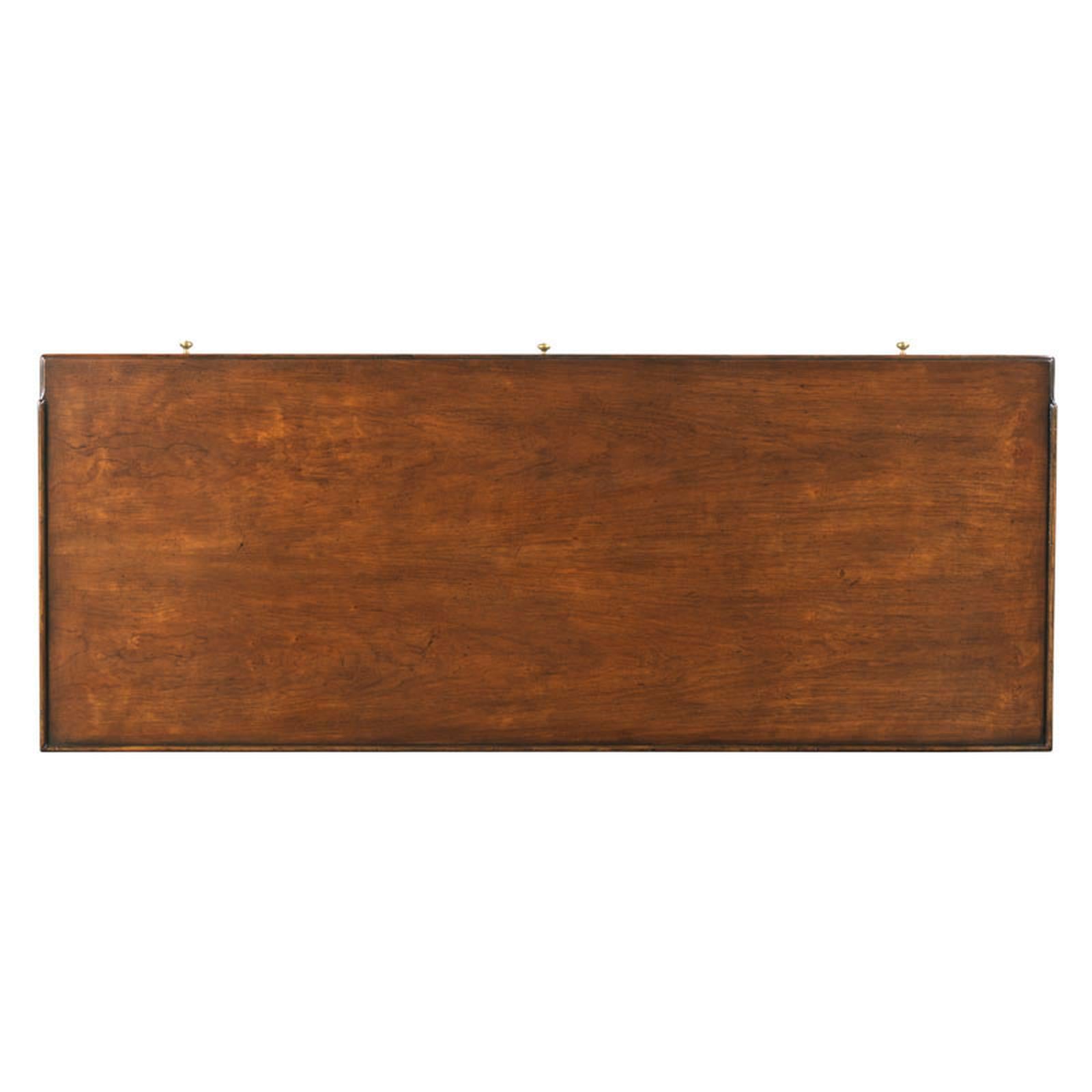 Woodbridge Furniture Marseille Writing Desk with Dual File Storage