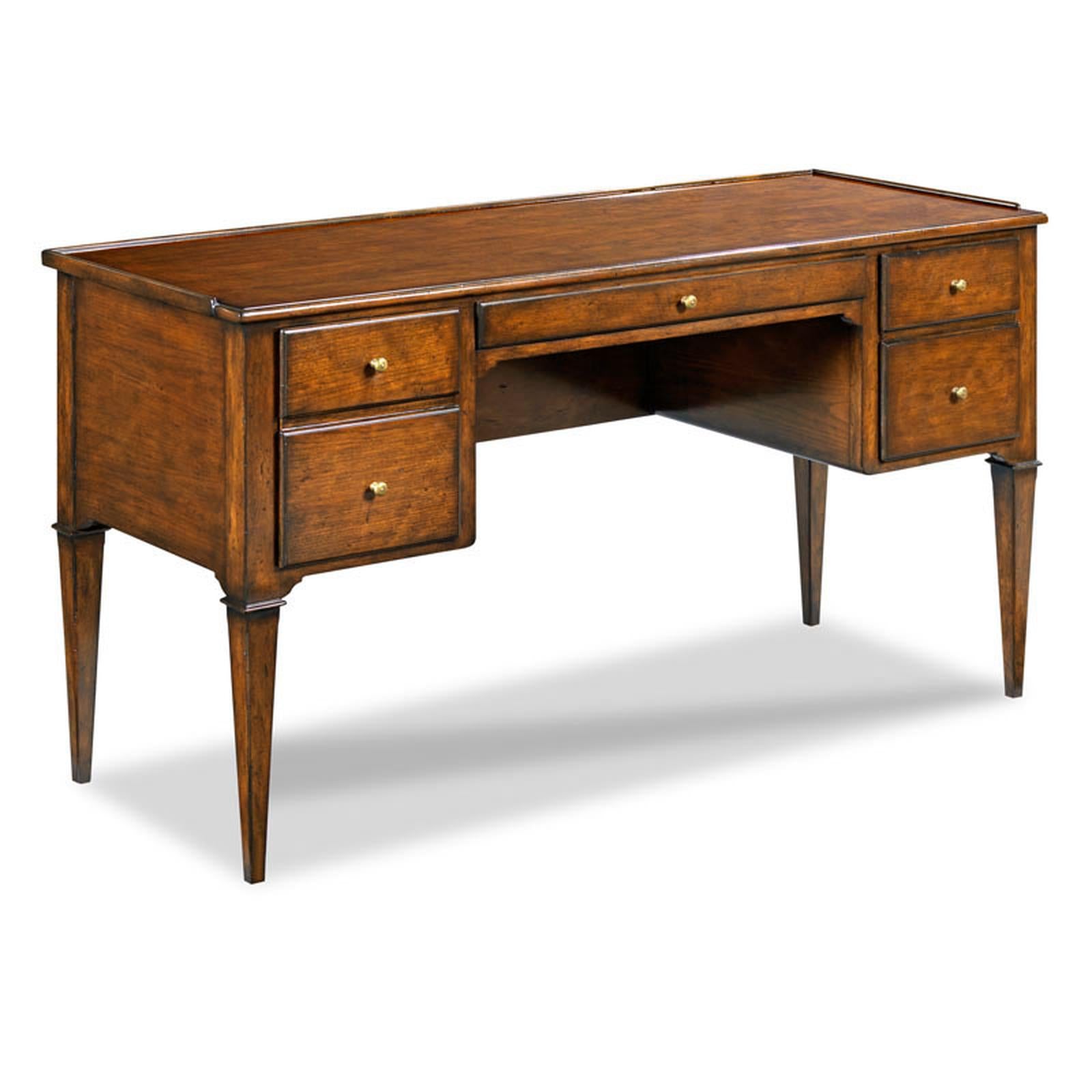 Woodbridge Furniture Marseille Writing Desk with Dual File Storage