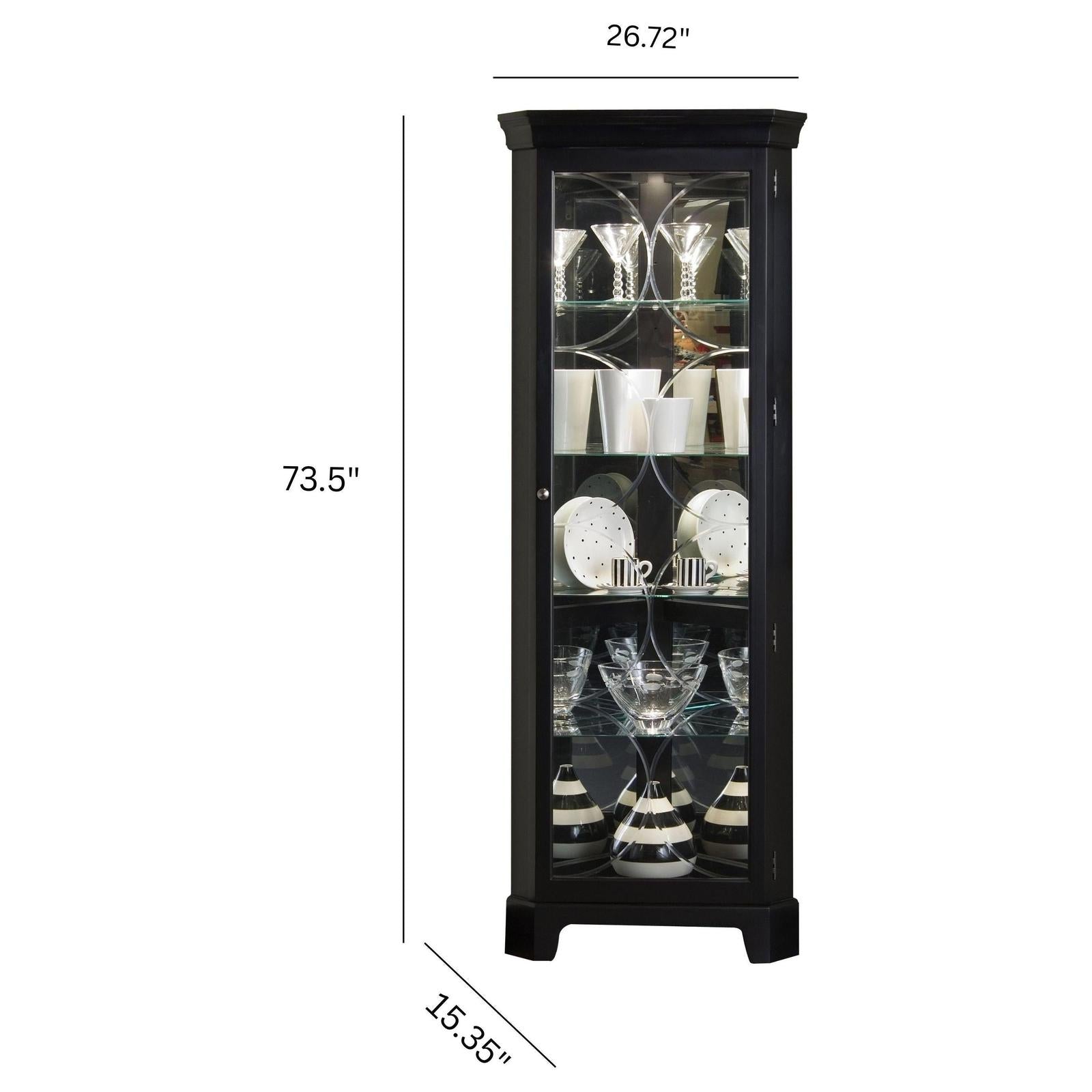 Pulaski Furniture PFC Curios Lighted Curio Cabinet