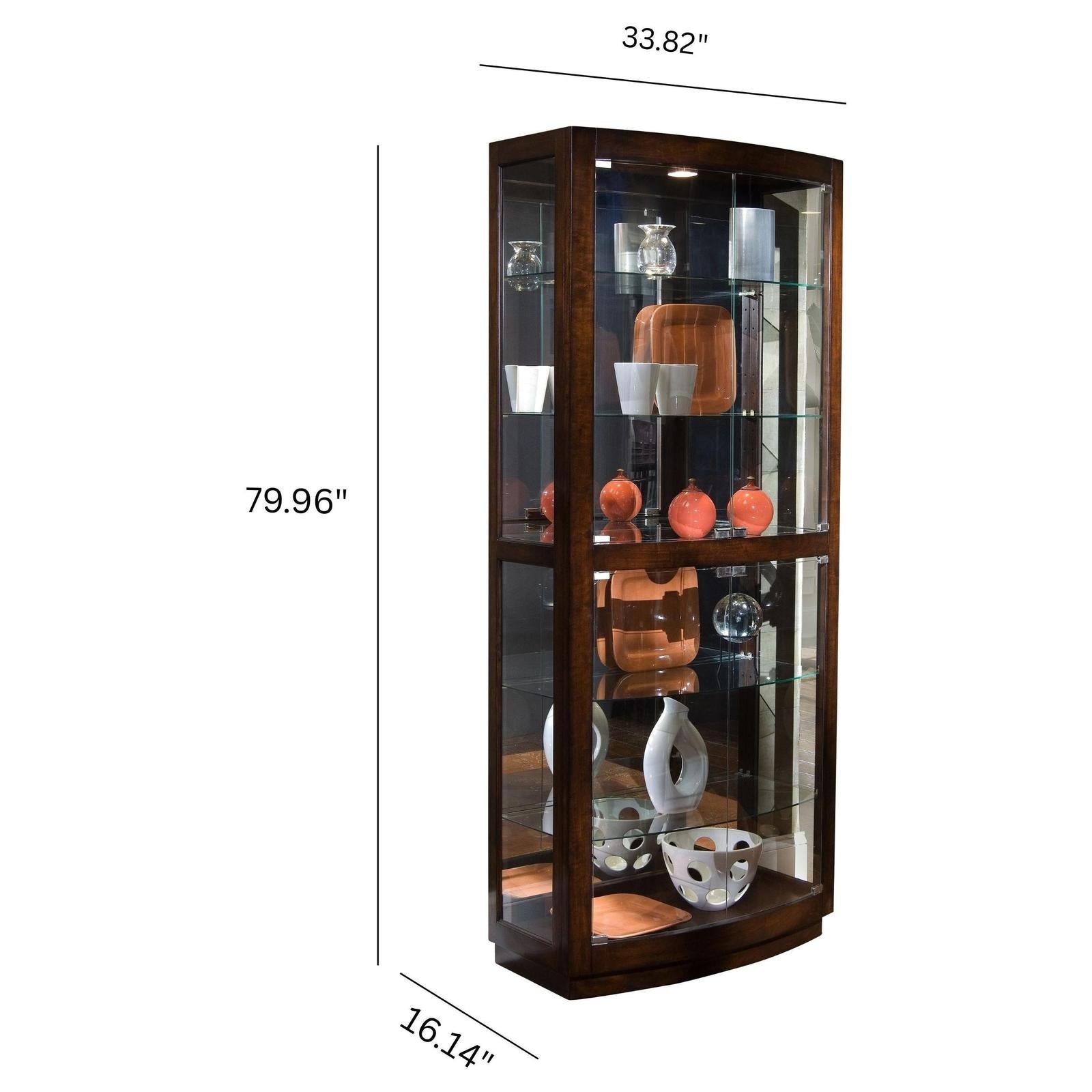 Pulaski Furniture PFC Curios Curio Cabinet