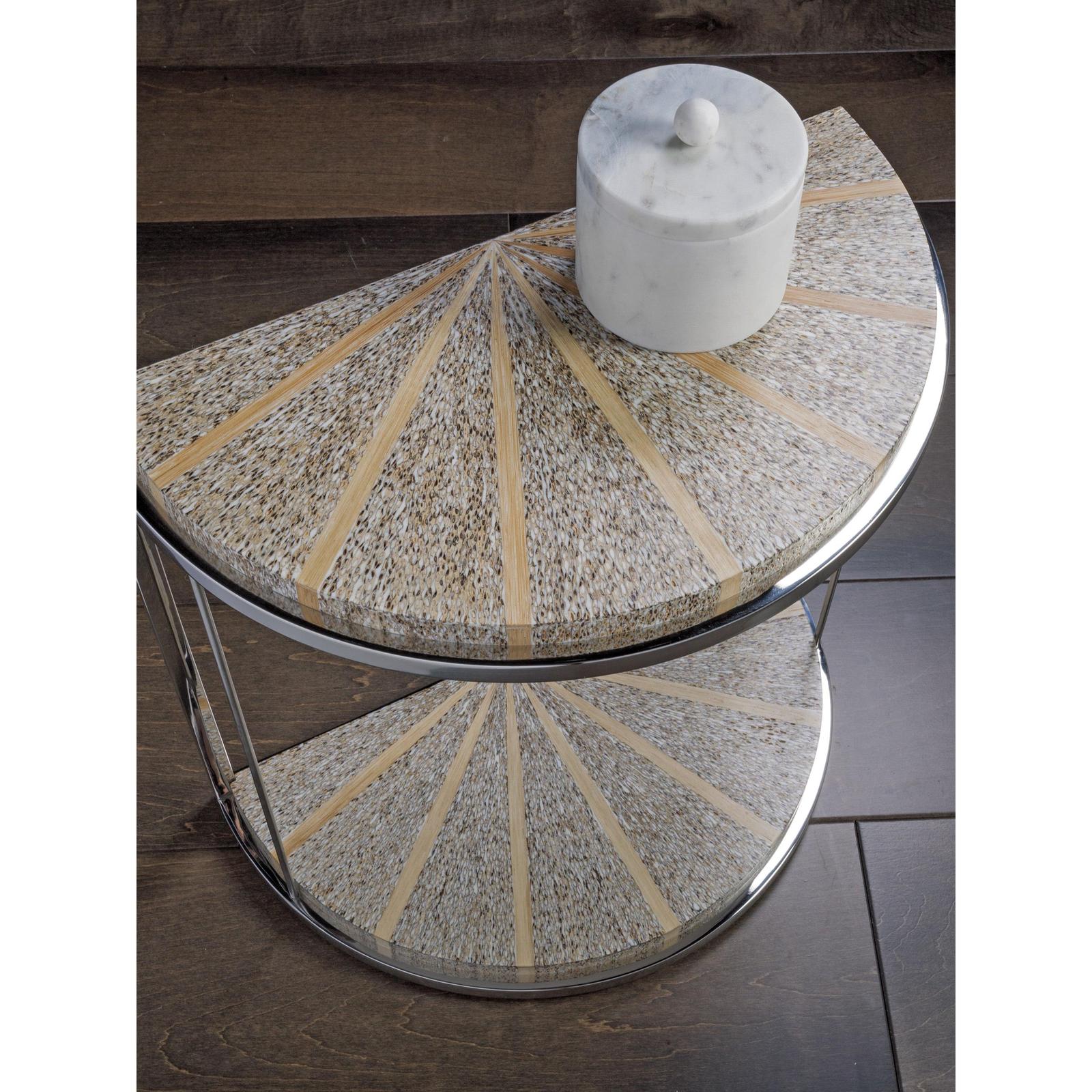 Artistica Home Signature Designs Montez Demilune Spot Table