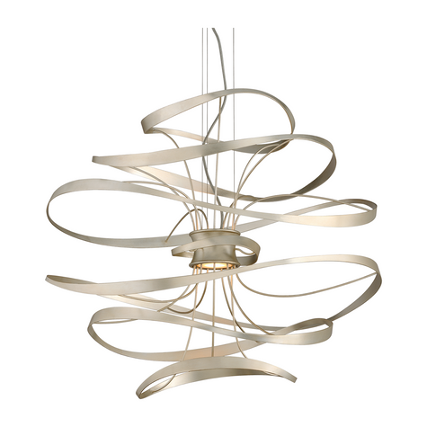 Corbett Calligraphy 2 Light Chandelier Ceiling Light