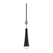 Hudson Valley Lighting Tupelo 1 Light 2.5 inch Aged Brass Pendant Ceiling Light