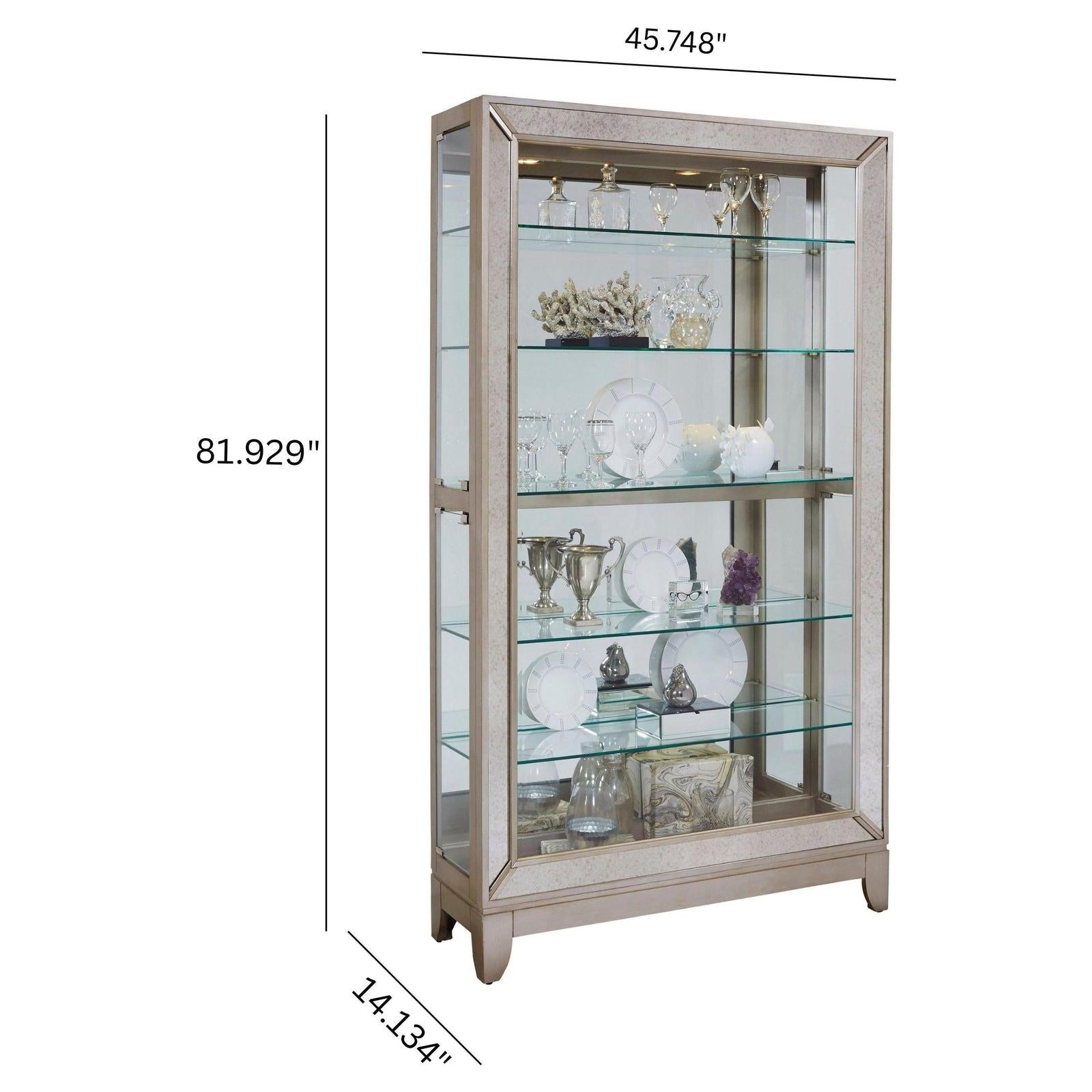 Pulaski Furniture PFC Curios Curio Cabinet